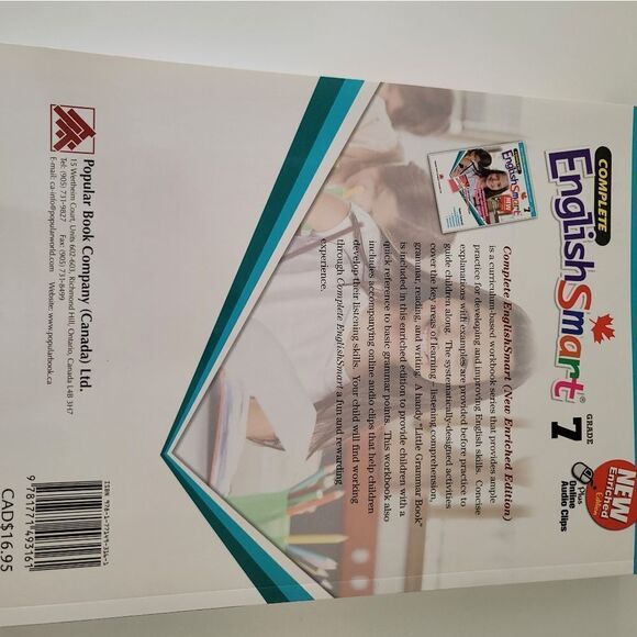 English Workbooks Grade 7 ELA Workbooks Educational Resources - Set of 2 #0370 - Picture 11 of 12